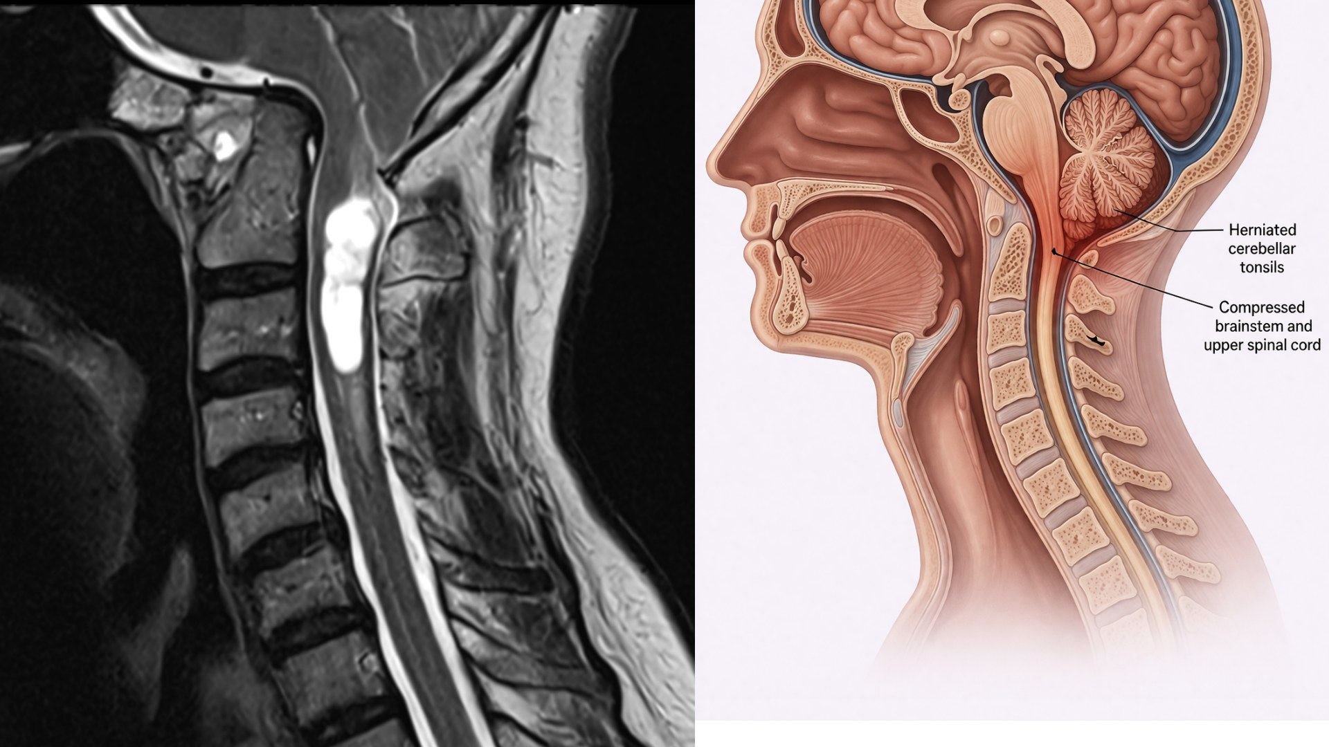 Chiari malformation MRI